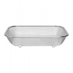 Escorredor 20cm Por 15cm Multiuso Pequeno Aço Inox Mimo Style